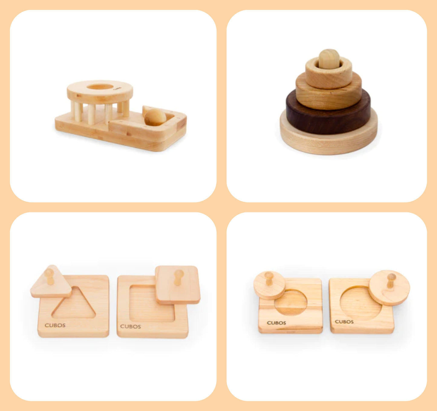 Montessori Toy Rental Partnership Package Kit 10-12M