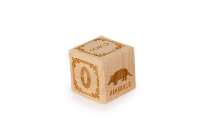 Cubos Wooden Alphabet Block Set - A0