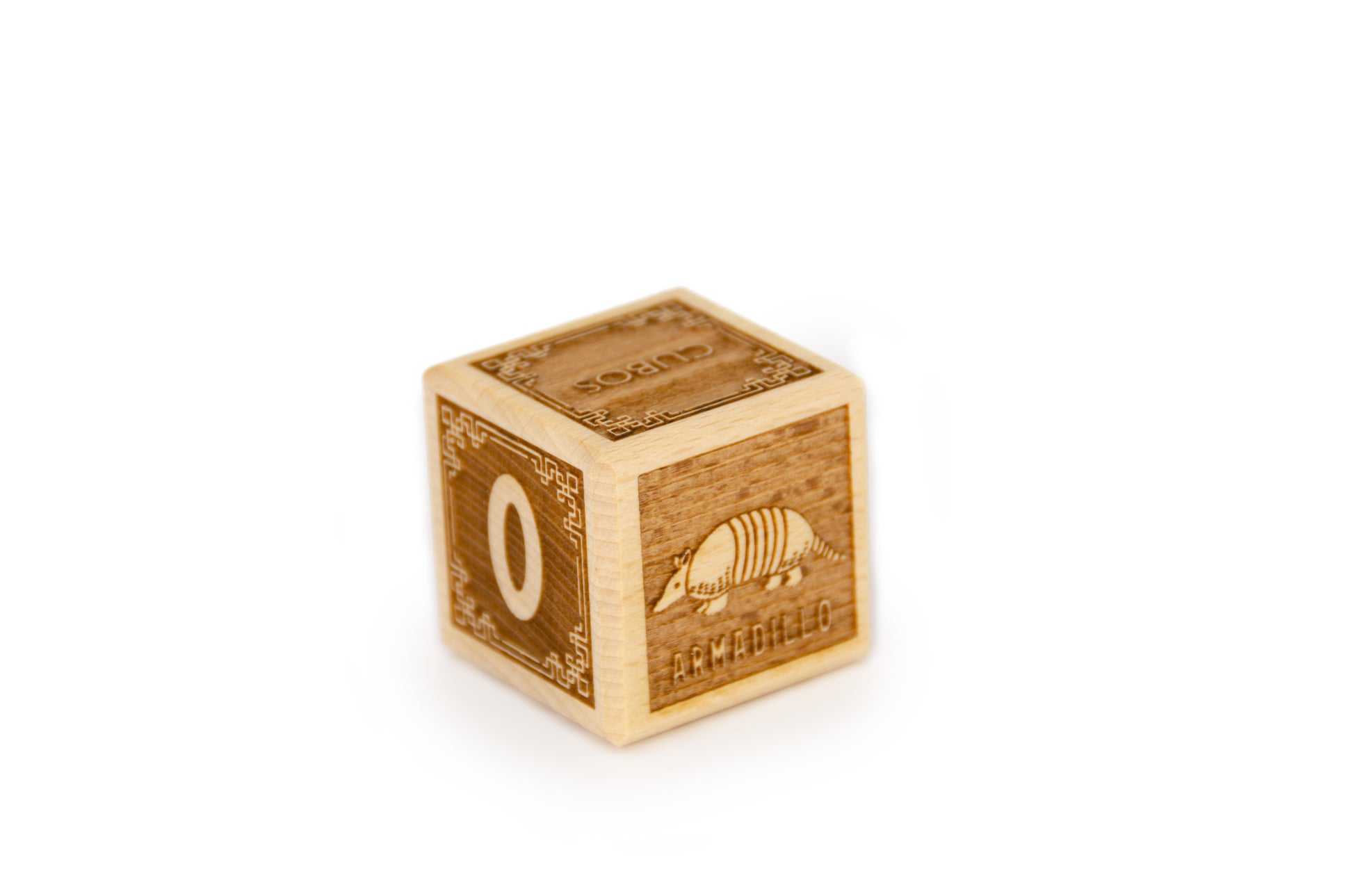 Cubos Classic Wooden Alphabet Block Set - A0