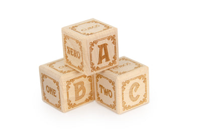 Cubos Wooden Alphabet Block Set - ABC
