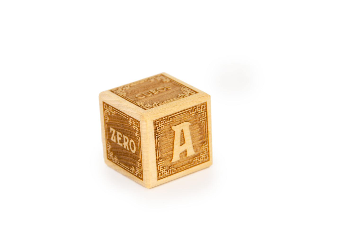 Cubos Classic Wooden Alphabet Block Set - A