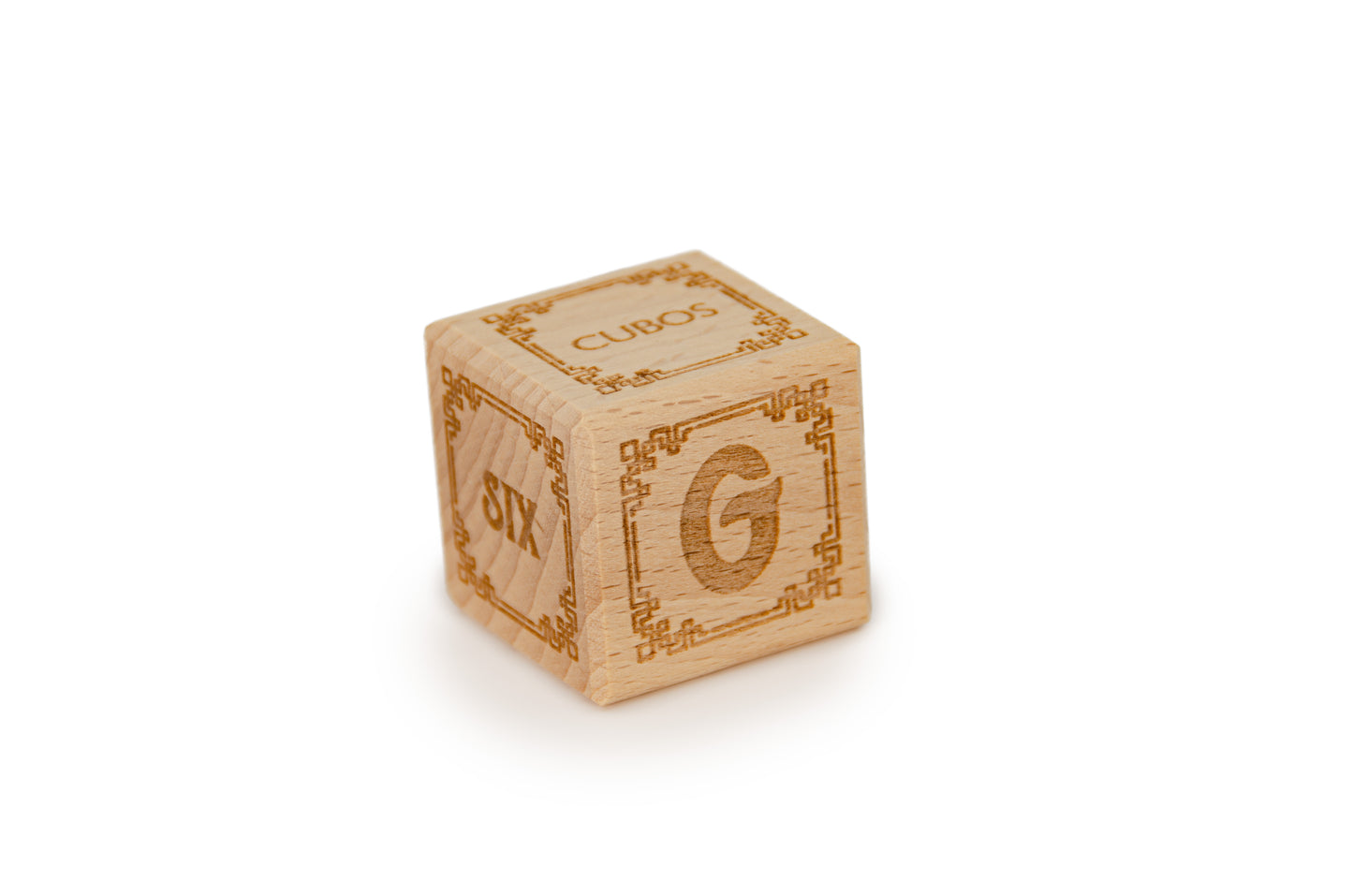 Cubos Wooden Alphabet Block Set - G