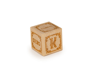 Cubos Wooden Alphabet Block Set - K