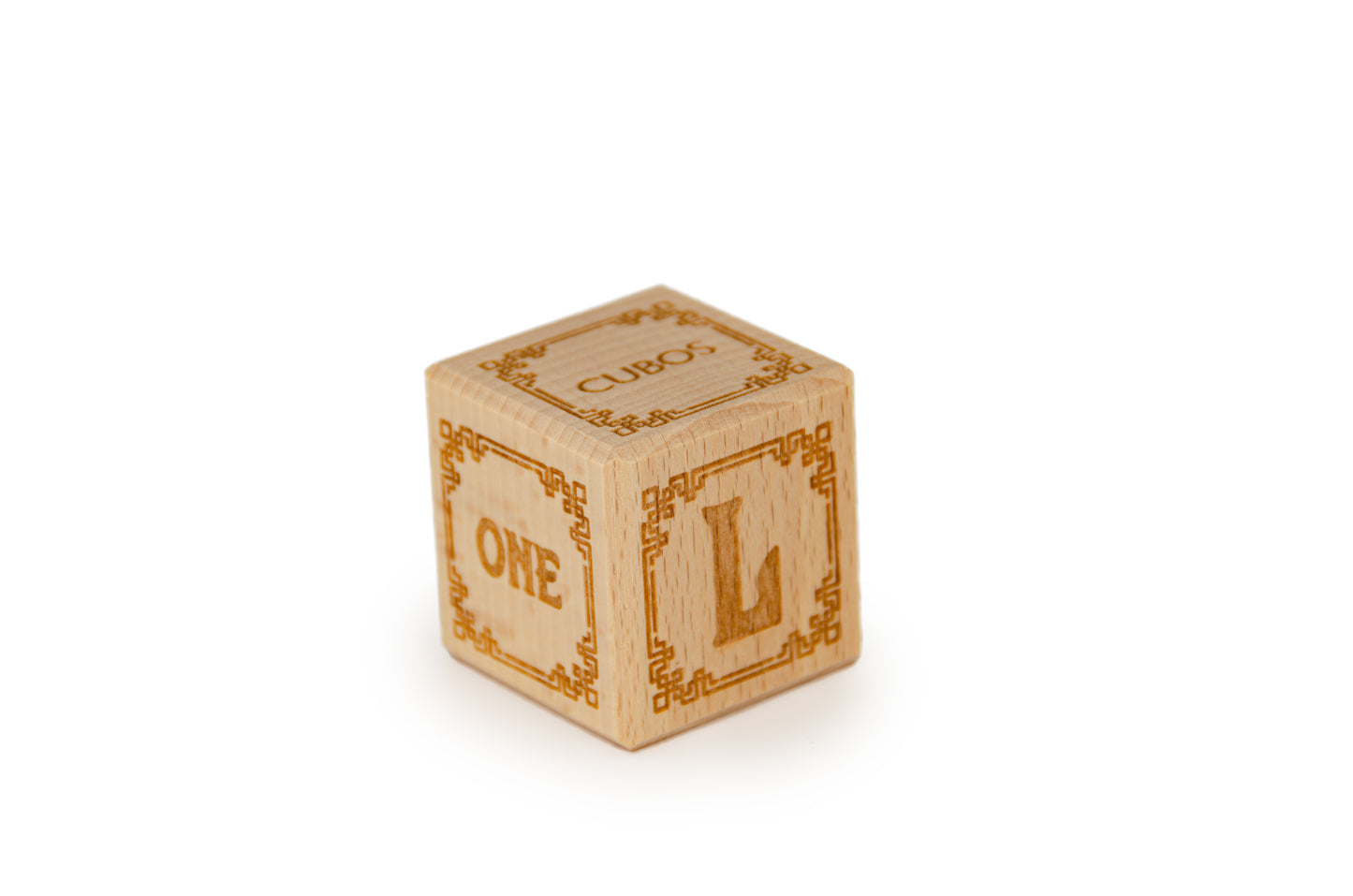 Cubos Wooden Alphabet Block Set - L
