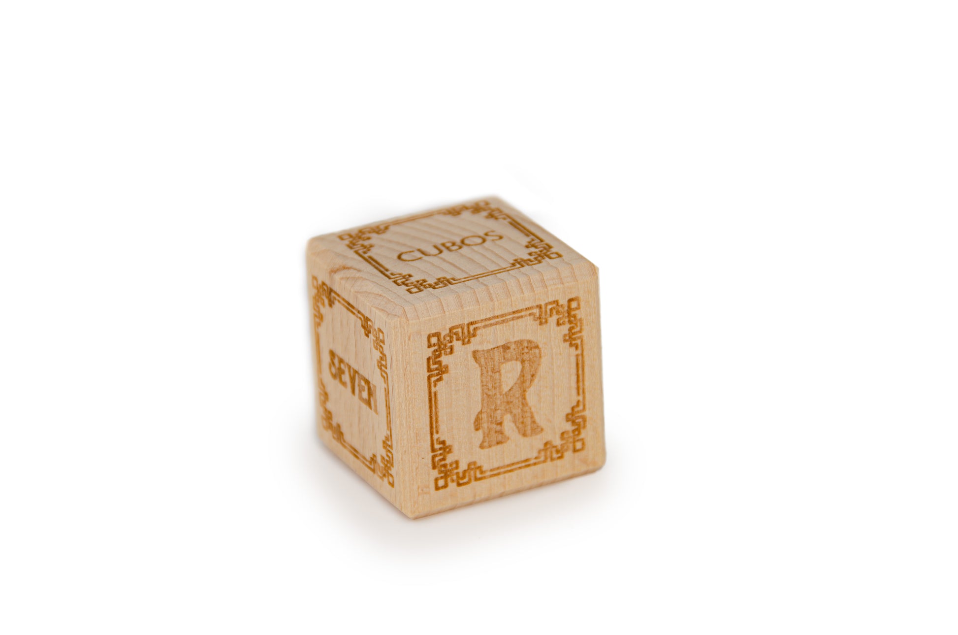 Cubos Wooden Alphabet Block Set - R