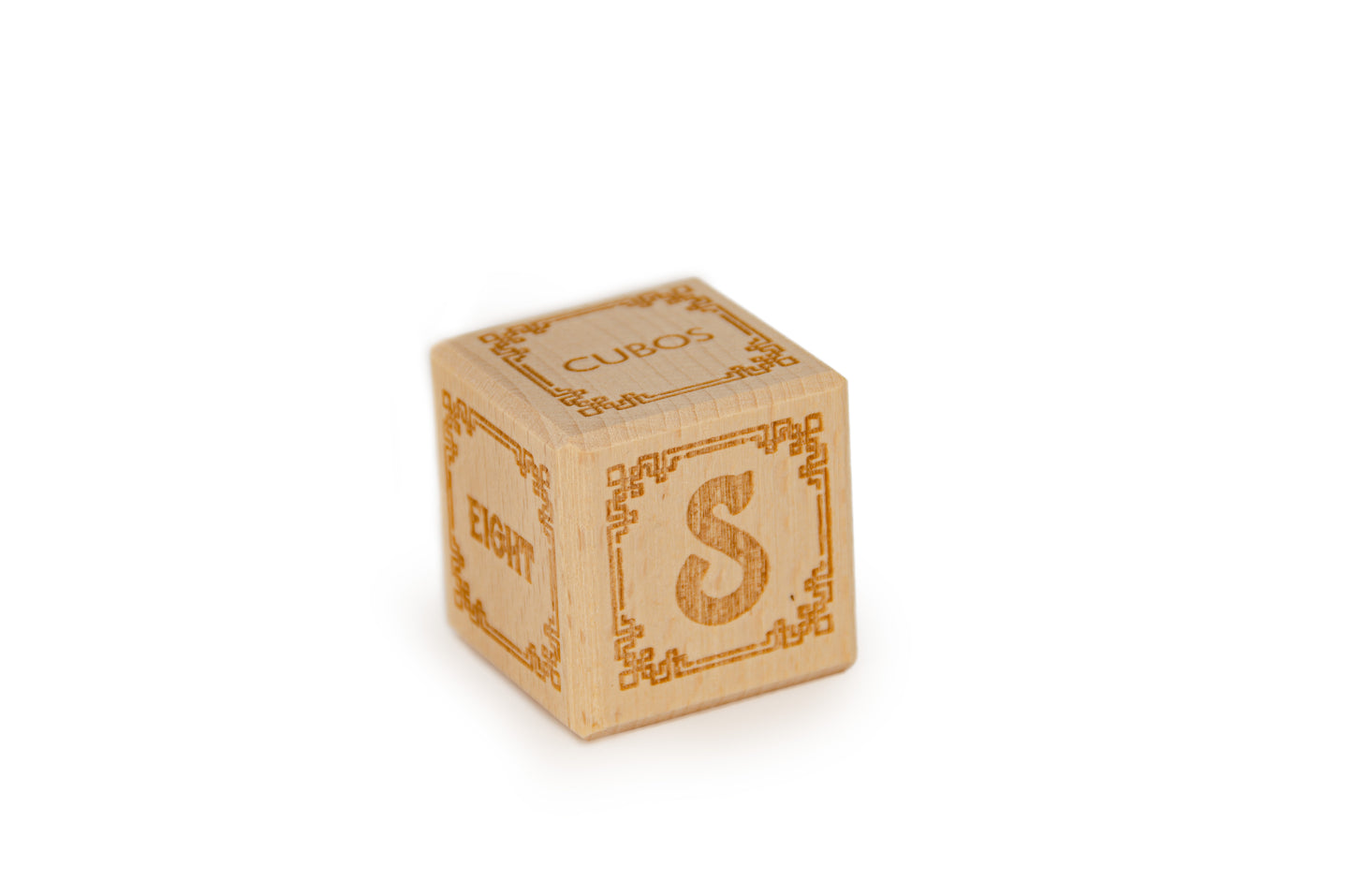 Cubos Wooden Alphabet Block Set - S