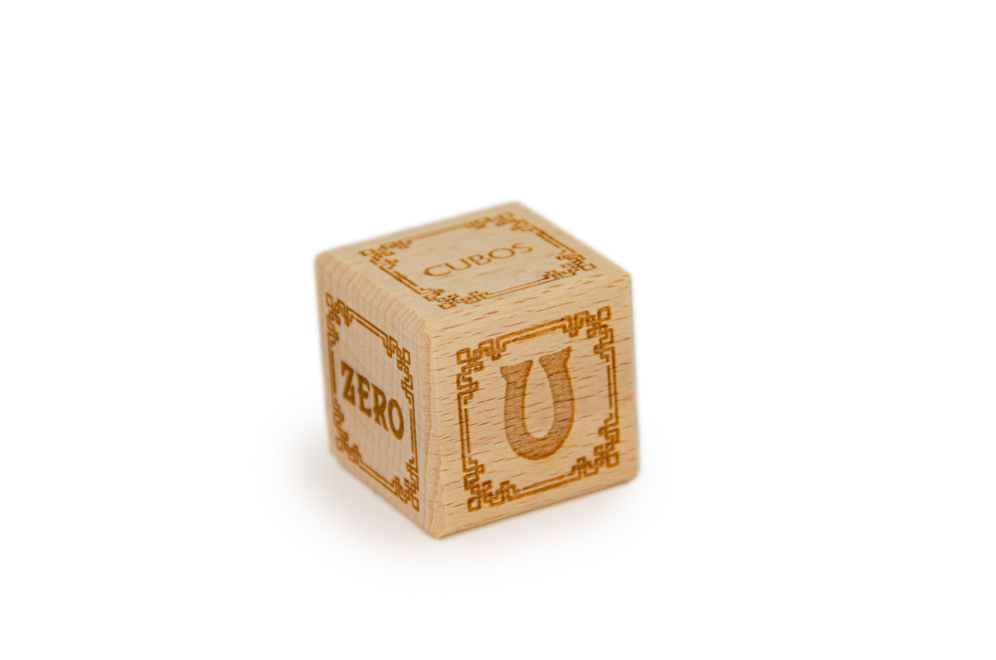 Cubos Wooden Alphabet Block Set - U