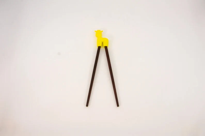 Simpo Kid Chopsticks Animal Helper - Yellow Giraffe