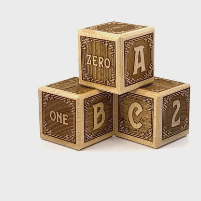 Classic Wooden Alphabet Block