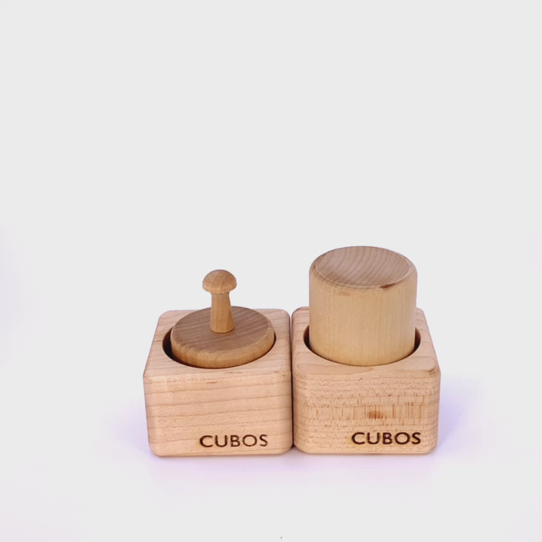 360-degree view of the Cubos Pincer & Palmer Block