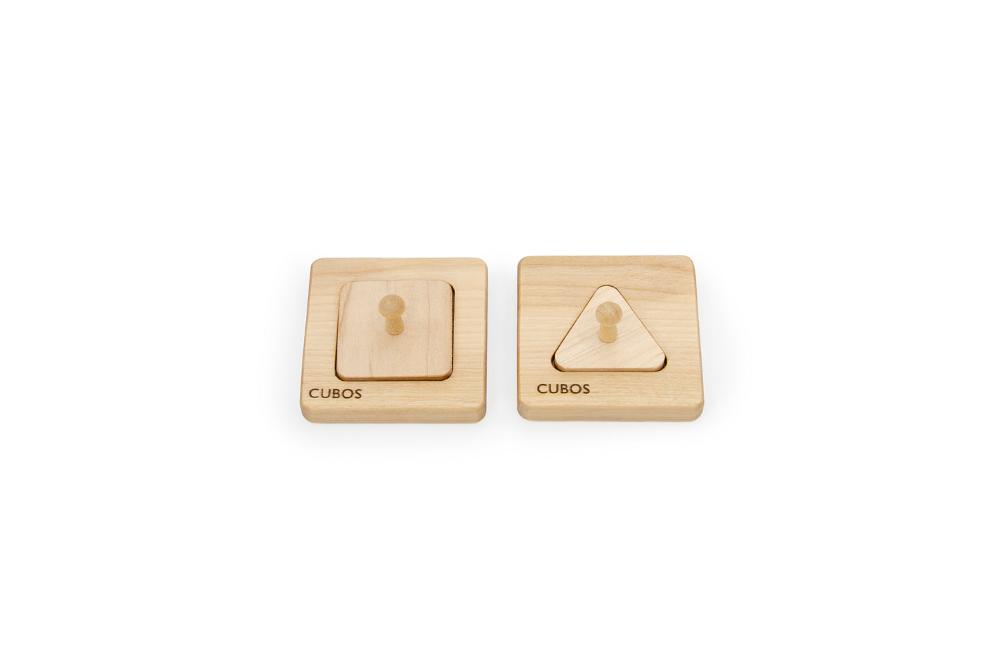 Cubos triangle and square puzzle